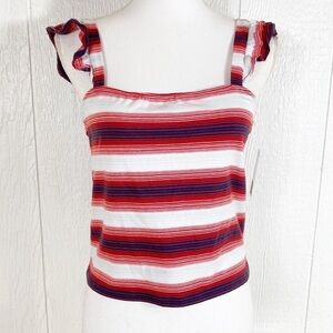 NEW BP Nordstrom Striped Sleeveless Top Large